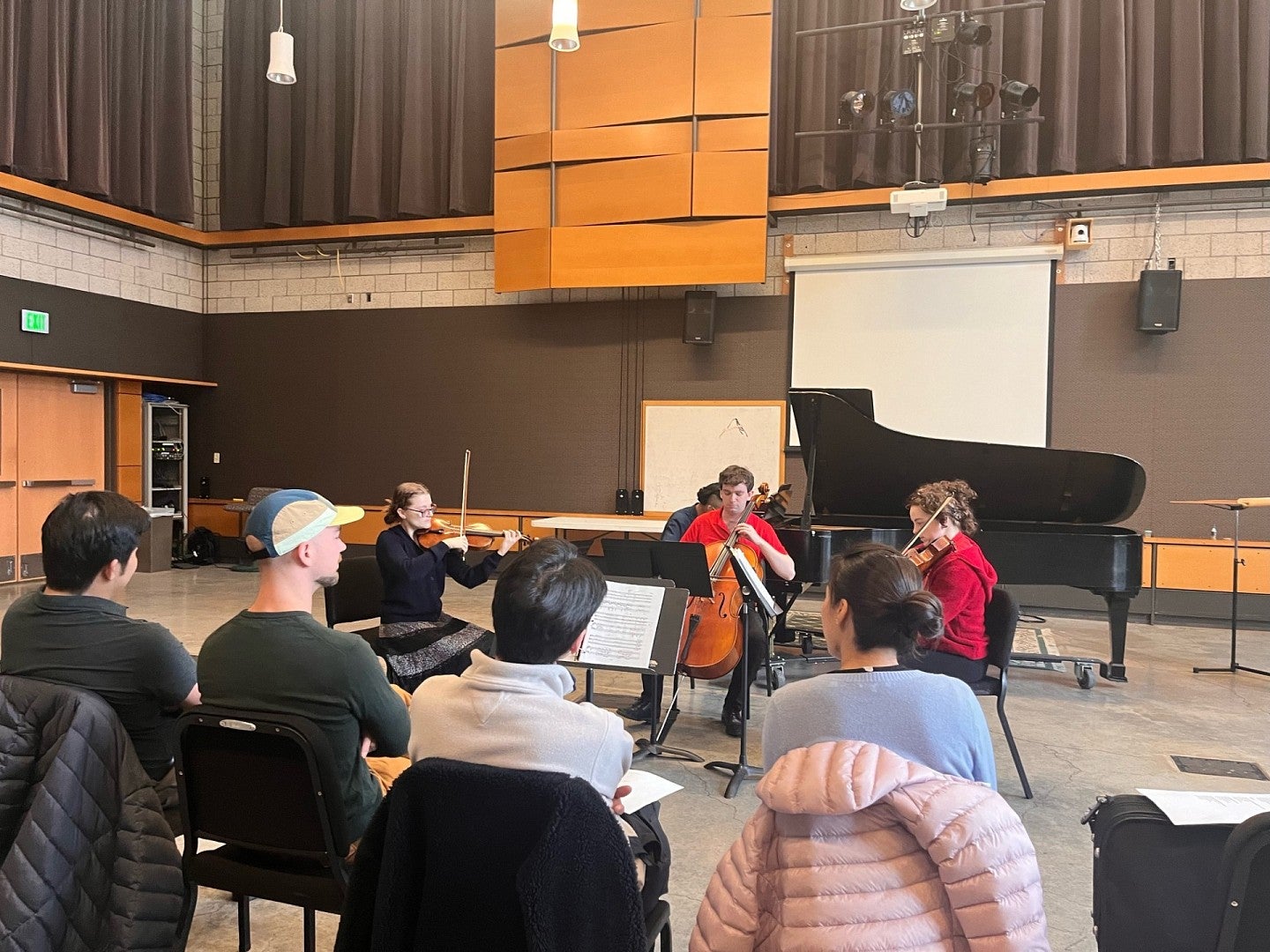 Dover Quartet masterclass