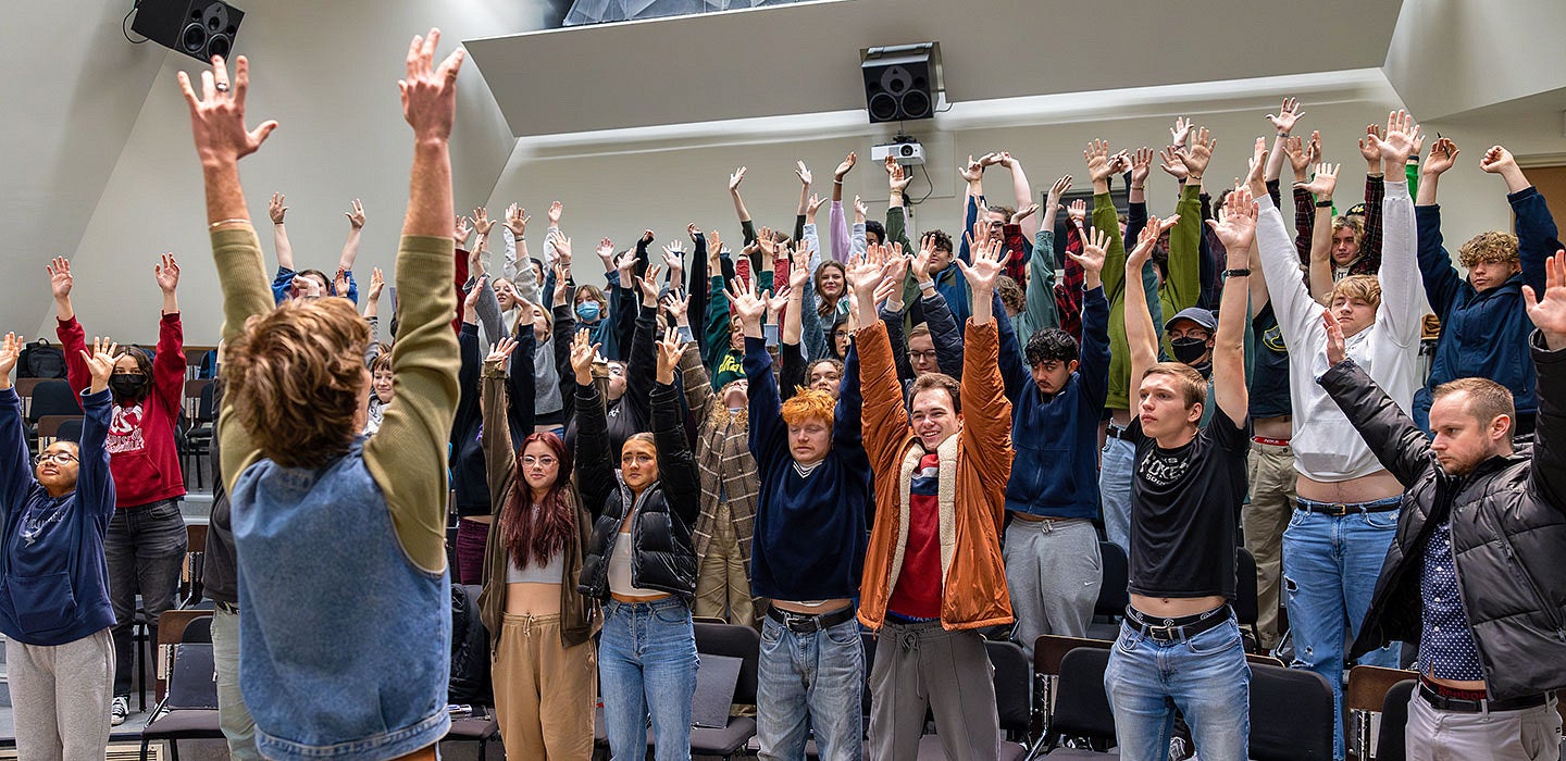 Voice Class Stretching
